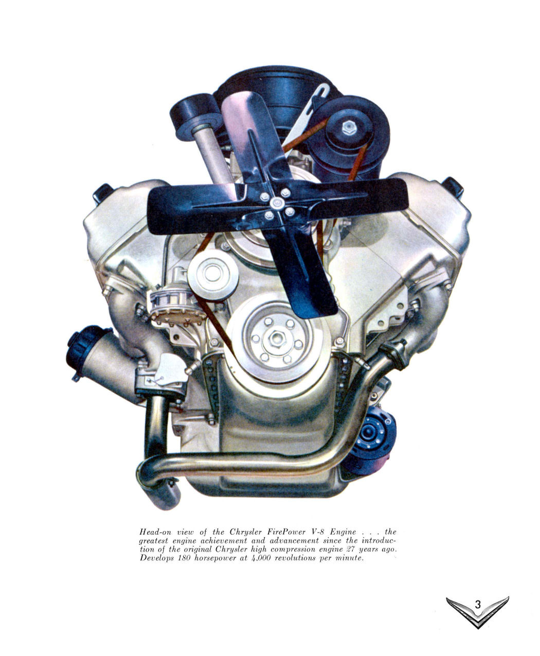 1951 Chrysler Firepower Engine Folder Page 10